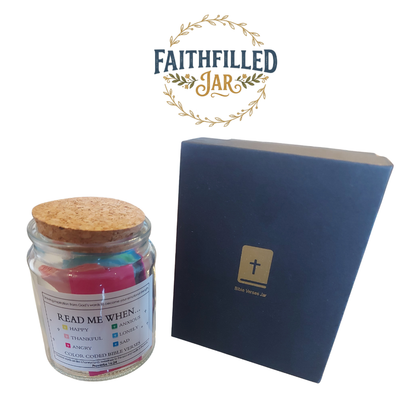 Faith filled Jar - Bible Verses Jar