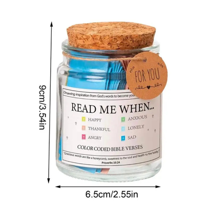 Faith filled Jar - Bible Verses Jar